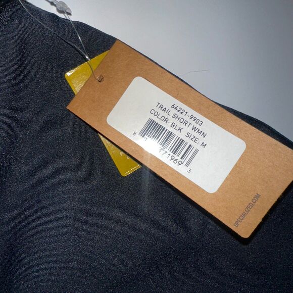 Specialized Womens M Trail Shorts in Black NEW Trail Riding, Lightweight, NWT - Picture 8 of 13
